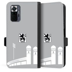 Sideflip mit langer Lasche schwarz