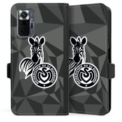 Sideflip mit langer Lasche schwarz