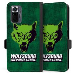 Sideflip mit langer Lasche schwarz