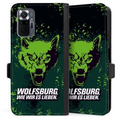 Sideflip mit langer Lasche schwarz