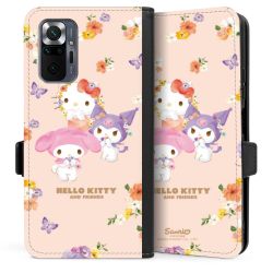 Sideflip mit langer Lasche schwarz