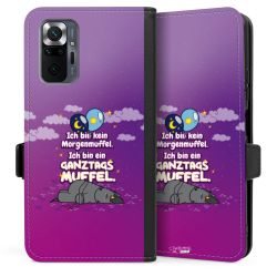 Sideflip mit langer Lasche schwarz