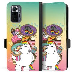 Sideflip mit langer Lasche schwarz