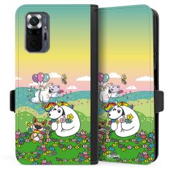 Sideflip mit langer Lasche schwarz