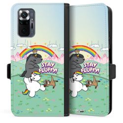 Sideflip mit langer Lasche schwarz