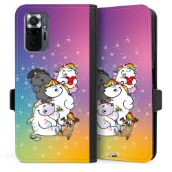 Sideflip mit langer Lasche schwarz