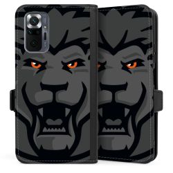 Sideflip mit langer Lasche schwarz