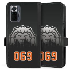 Sideflip mit langer Lasche schwarz