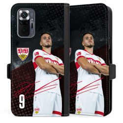 Sideflip mit langer Lasche schwarz