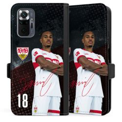 Sideflip mit langer Lasche schwarz