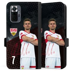 Sideflip mit langer Lasche schwarz