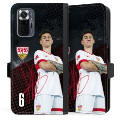 Sideflip mit langer Lasche schwarz