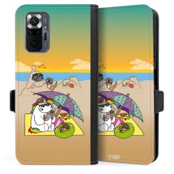 Sideflip mit langer Lasche schwarz