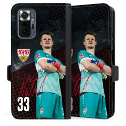 Sideflip mit langer Lasche schwarz