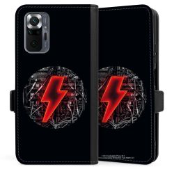 Sideflip mit langer Lasche schwarz