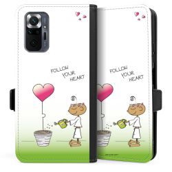 Sideflip mit langer Lasche schwarz