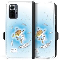 Sideflip mit langer Lasche schwarz