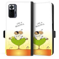 Sideflip mit langer Lasche schwarz