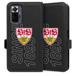 Sideflip mit langer Lasche schwarz