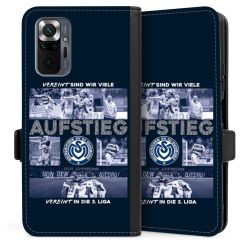 Sideflip mit langer Lasche schwarz