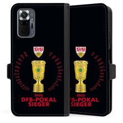 Sideflip mit langer Lasche schwarz