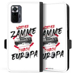 Sideflip mit langer Lasche schwarz