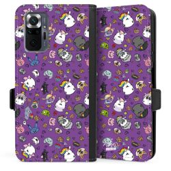 Sideflip mit langer Lasche schwarz