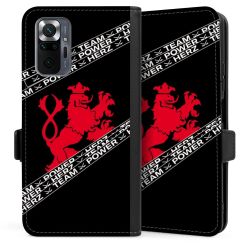 Sideflip mit langer Lasche schwarz