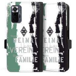 Sideflip mit langer Lasche schwarz