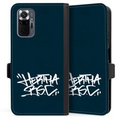 Sideflip mit langer Lasche schwarz