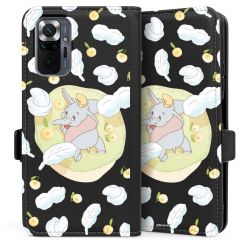 Sideflip mit langer Lasche schwarz