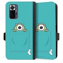 Sideflip mit langer Lasche schwarz