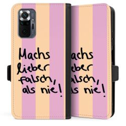 Sideflip mit langer Lasche schwarz