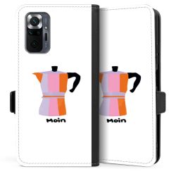 Sideflip mit langer Lasche schwarz