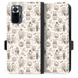 Sideflip Fodral med flap svart