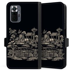 Sideflip mit langer Lasche schwarz