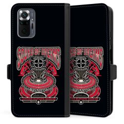 Sideflip mit langer Lasche schwarz