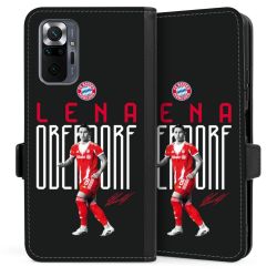 Sideflip mit langer Lasche schwarz