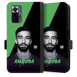 Sideflip mit langer Lasche schwarz