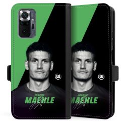 Sideflip mit langer Lasche schwarz