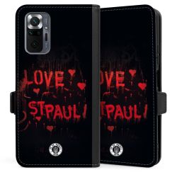 Sideflip mit langer Lasche schwarz