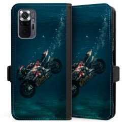 Sideflip mit langer Lasche schwarz