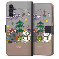 Sideflip mit langer Lasche schwarz