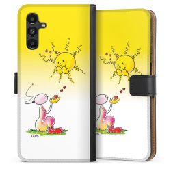 Sideflip mit langer Lasche schwarz