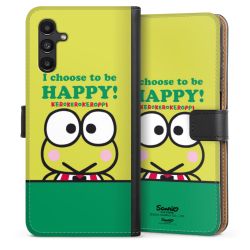 Sideflip mit langer Lasche schwarz