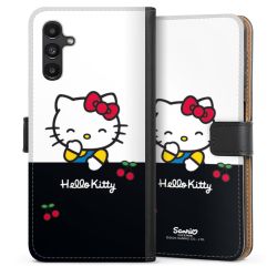 Sideflip mit langer Lasche schwarz