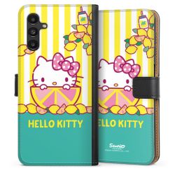 Sideflip mit langer Lasche schwarz