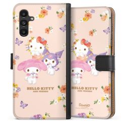 Sideflip mit langer Lasche schwarz