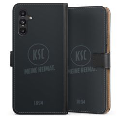 Sideflip mit langer Lasche schwarz