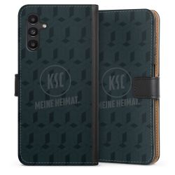 Sideflip mit langer Lasche schwarz